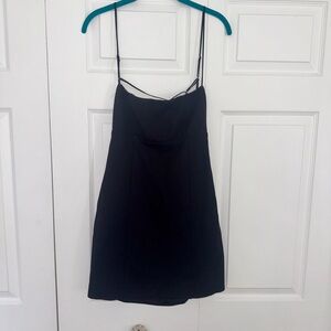 NWT Abercrombie & Fitch Black Mini Dress- Size Small